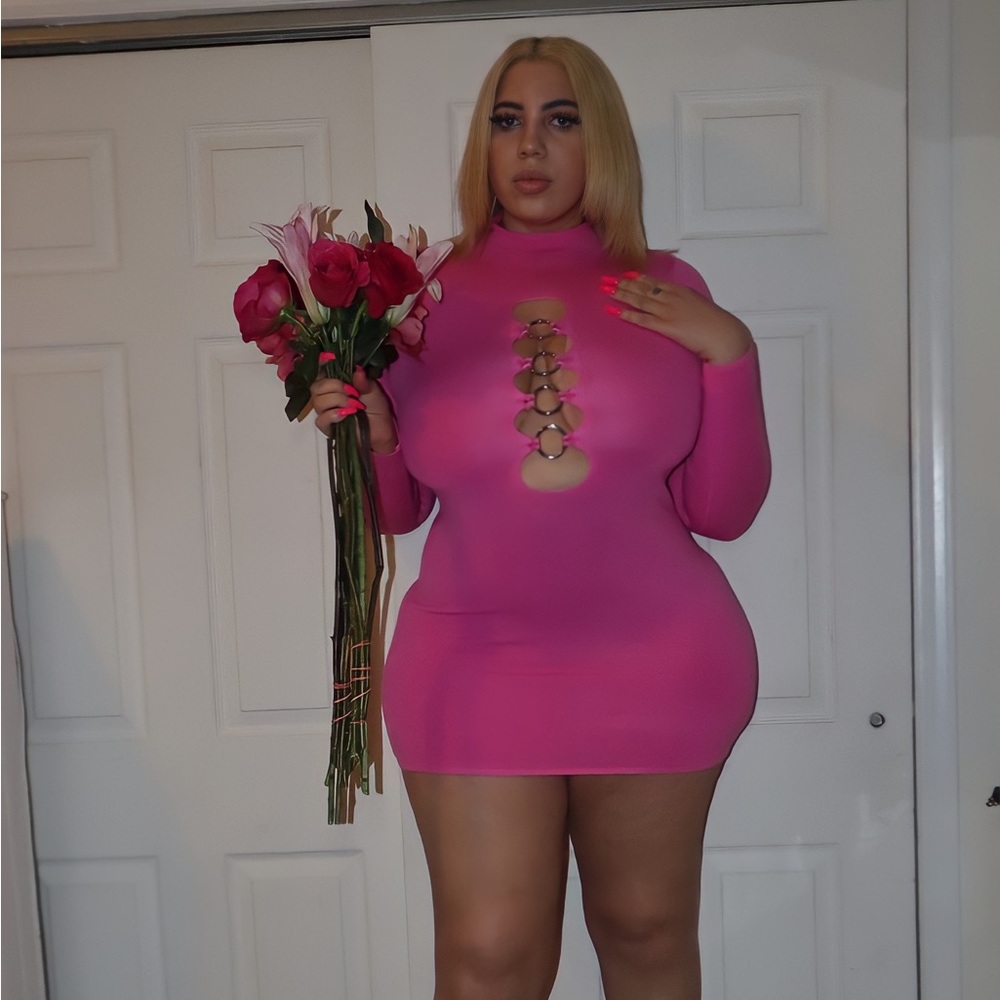 Fashion Nova Pink Dress